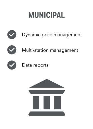 dynamic price management mulit stations management data reports